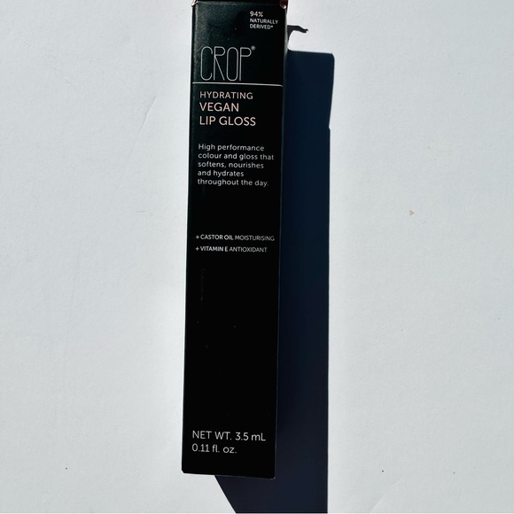Crop Hydrating Vegan Lip Gloss LEADING LADY 3.5 mL / .11 fl. oz. Brand New - Picture 6 of 12